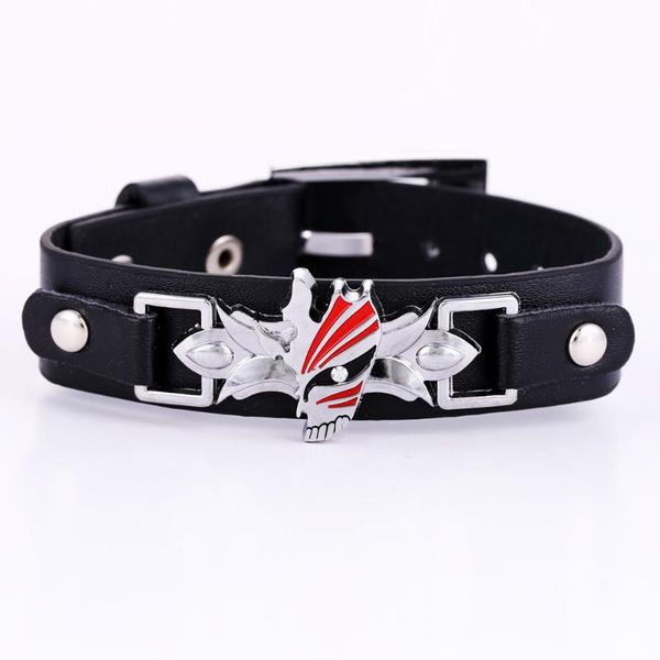charm bracelets bleach kurosaki skull bracelet men bangles punk leather for women wristband cosplay jewelry pulsera hombre, Golden;silver
charm bracelets bleach kurosaki skull bracelet men bangles punk leather for women wristband cosplay jewelry pulsera hombre, Golden;silver