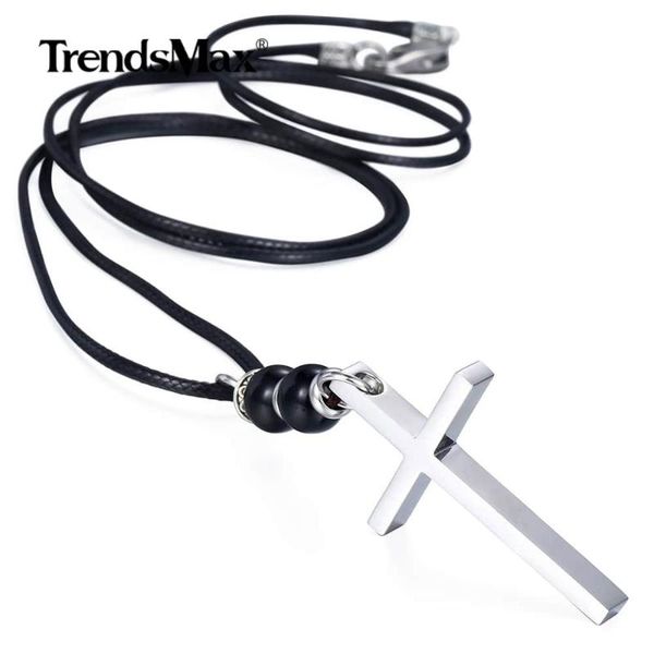 pendant necklaces cross leather necklace 32inch natural lava bead for mens boys black jewelry gifts dnm03, Silver
pendant necklaces cross leather necklace 32inch natural lava bead for mens boys black jewelry gifts dnm03, Silver