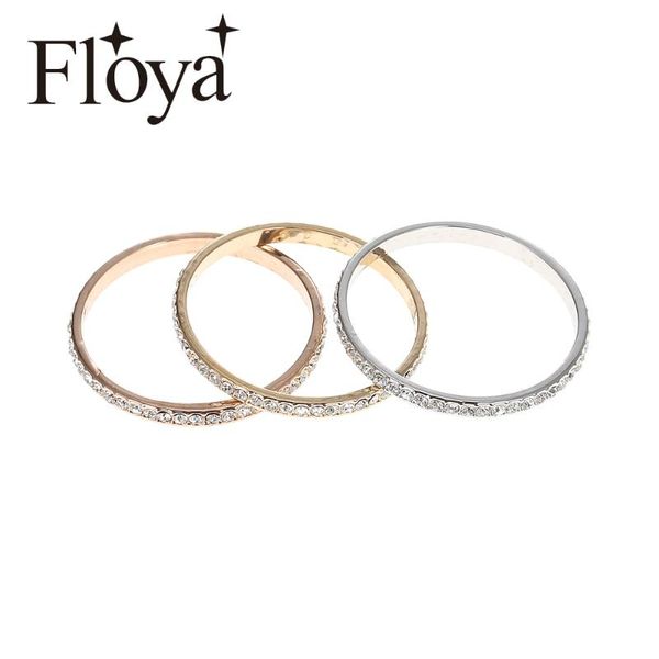 floya full zircon inner filled rings copper women stainless steel base accessories combination interchangeable ring bague acier, Golden;silver
floya full zircon inner filled rings copper women stainless steel base accessories combination interchangeable ring bague acier, Golden;silver