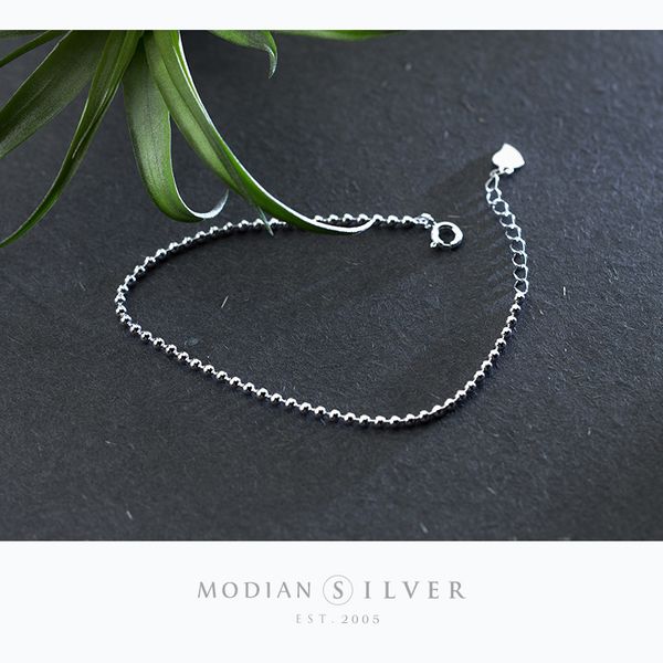 modian 2020 new simple 925 sterling silver small beads women chain bracelets for women minimalism sterling silver fine jewelry, Golden;silver
modian 2020 new simple 925 sterling silver small beads women chain bracelets for women minimalism sterling silver fine jewelry, Golden;silver