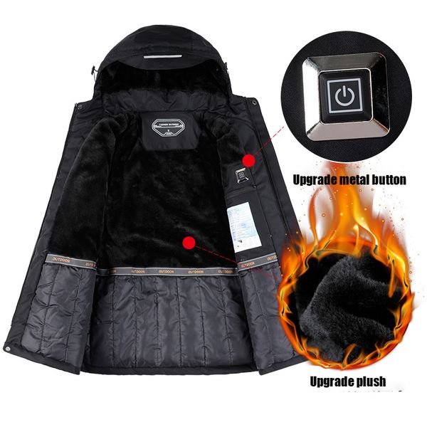качество man winter открытый капюшоном usb с подогревом jacket регулируемый контроль температуры безопасность куртка альпинизм костюмы, Black;brown
качество man winter открытый капюшоном usb с подогревом jacket регулируемый контроль температуры безопасность куртка альпинизм костюмы, Black;brown