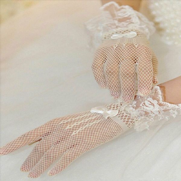 five fingers gloves elegant ladies girl short lace costume in black red cream prom party ball, Blue;gray
five fingers gloves elegant ladies girl short lace costume in black red cream prom party ball, Blue;gray