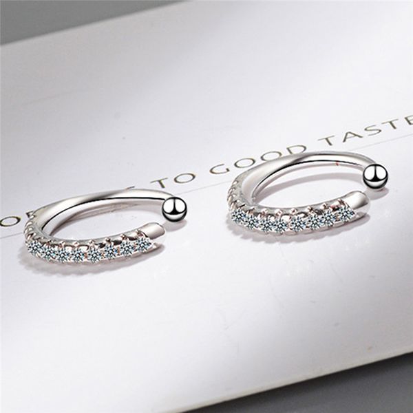 hoop & huggie simple earcuff zircon clip on earrings for women small fashion ear cuff jewelry girl pendientes mujer, Golden;silver
hoop & huggie simple earcuff zircon clip on earrings for women small fashion ear cuff jewelry girl pendientes mujer, Golden;silver