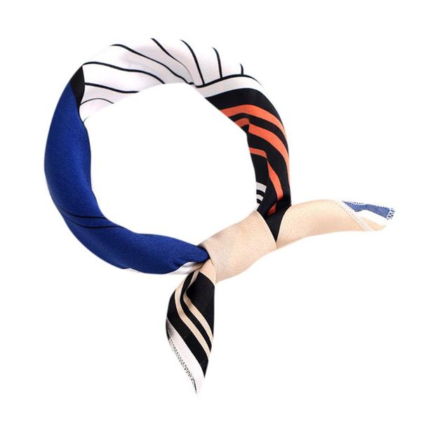 sagace scarfs new fashion women square head scarf wraps scarves printed kerchief neck scarf casual bowknot decoration bandana, Blue;gray
sagace scarfs new fashion women square head scarf wraps scarves printed kerchief neck scarf casual bowknot decoration bandana, Blue;gray