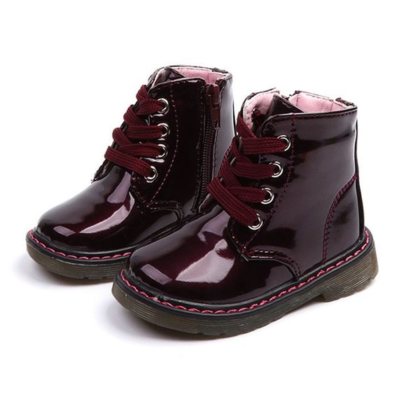 children' martin boots 2020 new snow rubber boots for kids girl pu leather winter shoes for girls velvet waterproof ankle, Black;grey
children' martin boots 2020 new snow rubber boots for kids girl pu leather winter shoes for girls velvet waterproof ankle, Black;grey