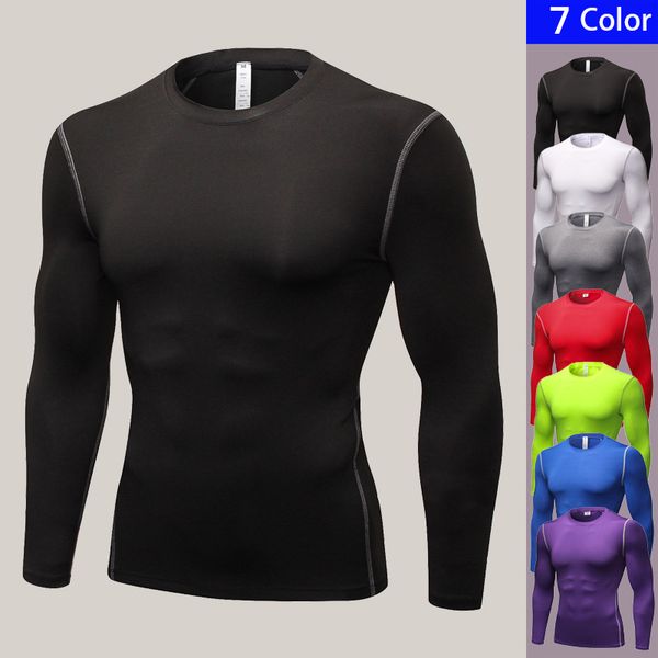 tight men running t-shirts quick dry sports shirts fitness clothes solid gym running shirts long sleeve tight men sportswear, Black;blue
tight men running t-shirts quick dry sports shirts fitness clothes solid gym running shirts long sleeve tight men sportswear, Black;blue