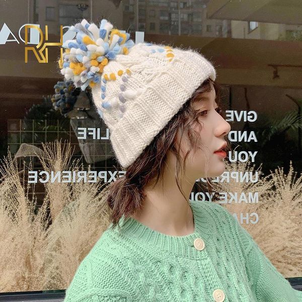 winter women knitted hat colorful dot beanie cap with pompom women's autumn warm skull cap bonnet femme gorros mujer invierno rh, Blue;gray
winter women knitted hat colorful dot beanie cap with pompom women's autumn warm skull cap bonnet femme gorros mujer invierno rh, Blue;gray