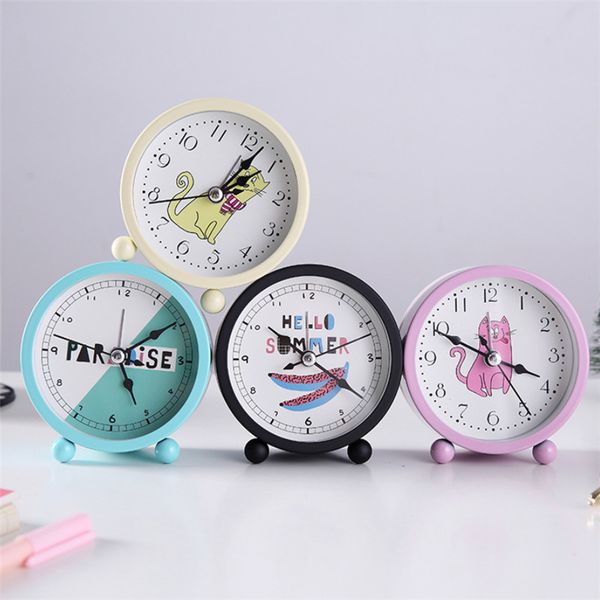 desk & table clocks home round small alarm clock candy color mute creative fashion office decor student bedroom ornament
desk & table clocks home round small alarm clock candy color mute creative fashion office decor student bedroom ornament