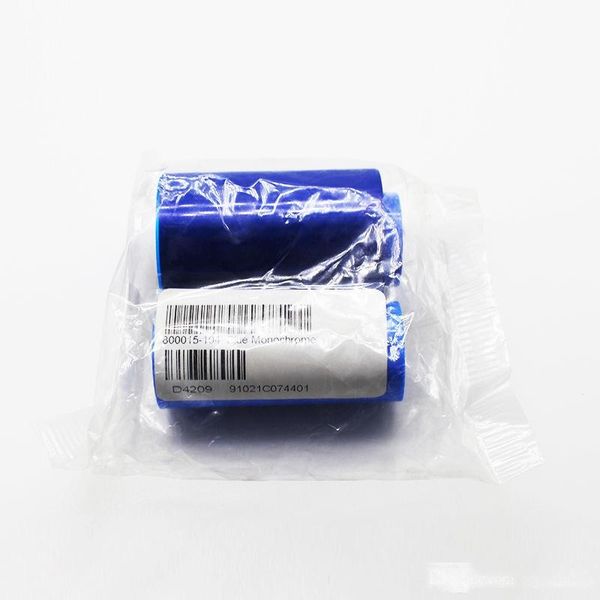 original new blue ribbon for zebra 800015-104,card printer spare parts