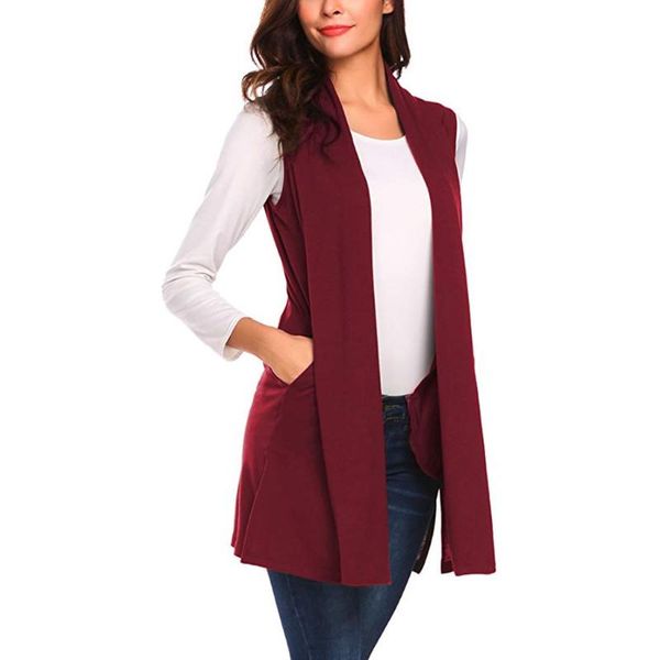 womens long vests sleeveless draped lightweight open stich cardigan vest solid color shirt cardigan plus size female #zer, Black
womens long vests sleeveless draped lightweight open stich cardigan vest solid color shirt cardigan plus size female #zer, Black