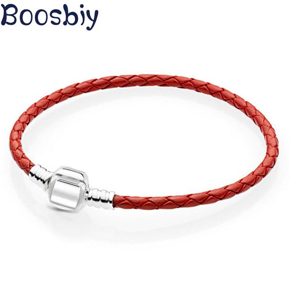 boosbiy 9 colors 16-21cm leather charm bracelet for women fit original brand charm beads diy fashion bracelet dropshipping, Golden;silver
boosbiy 9 colors 16-21cm leather charm bracelet for women fit original brand charm beads diy fashion bracelet dropshipping, Golden;silver