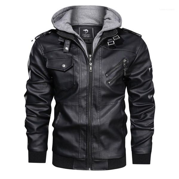 winter casual long sleeved hooded zipper jackets mens fashion coats mens designer leather jackets autumn and, Black
winter casual long sleeved hooded zipper jackets mens fashion coats mens designer leather jackets autumn and, Black