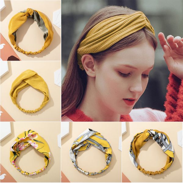 2020 women fashion print headband turban elastic yellow headwear head wrap women cross hair accessories for hair bands
2020 women fashion print headband turban elastic yellow headwear head wrap women cross hair accessories for hair bands