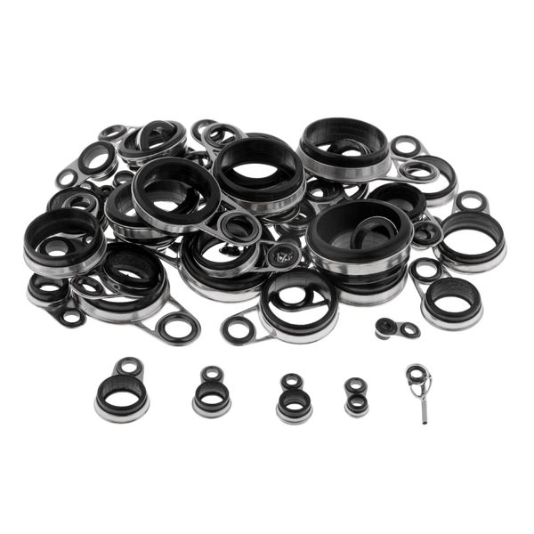 49pcs удочка guides установить совет ремкомплект diy rod building parts для соленой воды / пресной воды рыбалка
49pcs удочка guides установить совет ремкомплект diy rod building parts для соленой воды / пресной воды рыбалка