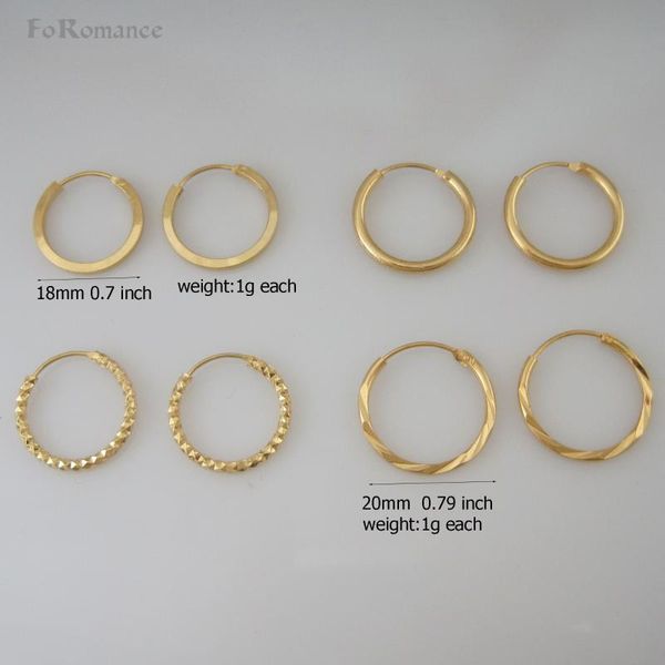 min order is 10$ can mix design/four styles simple design - yellow gold gp fill brass round hoop about 18 mm 0.7" earring, Golden;silver
min order is 10$ can mix design/four styles simple design - yellow gold gp fill brass round hoop about 18 mm 0.7" earring, Golden;silver