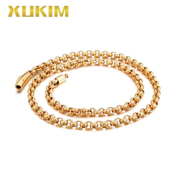 xcn213 xukim jewelry stainless steel gold color cross chain men fasion necklace women 2020 new gift, Silver
xcn213 xukim jewelry stainless steel gold color cross chain men fasion necklace women 2020 new gift, Silver