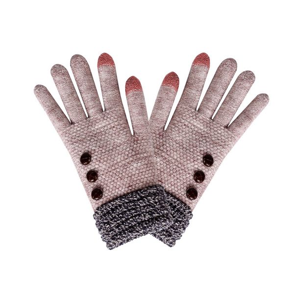 new gloves women' winter cold warm plus velvet plus thick knitted touch screen cycling five fingers outdoor game glove mittens, Blue;gray
new gloves women' winter cold warm plus velvet plus thick knitted touch screen cycling five fingers outdoor game glove mittens, Blue;gray