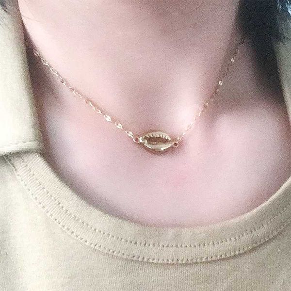 chokers suqi fashion gold silver color shell pendants necklack for women stainless steel not fade necklace neck lip chain choker, Golden;silver
chokers suqi fashion gold silver color shell pendants necklack for women stainless steel not fade necklace neck lip chain choker, Golden;silver