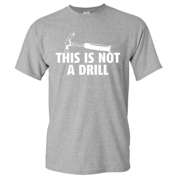 popular t-shirt this is not a drill pattern sarcastic hammer print streetwear men women o-neck short sleeve tshirt cotton shirt
popular t-shirt this is not a drill pattern sarcastic hammer print streetwear men women o-neck short sleeve tshirt cotton shirt