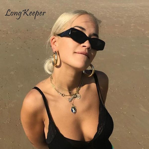sunglasses longkeeper 2021 retro narrow rectangle women brand design vintage 90s pink green sun glasses clear shades female, White;black
sunglasses longkeeper 2021 retro narrow rectangle women brand design vintage 90s pink green sun glasses clear shades female, White;black