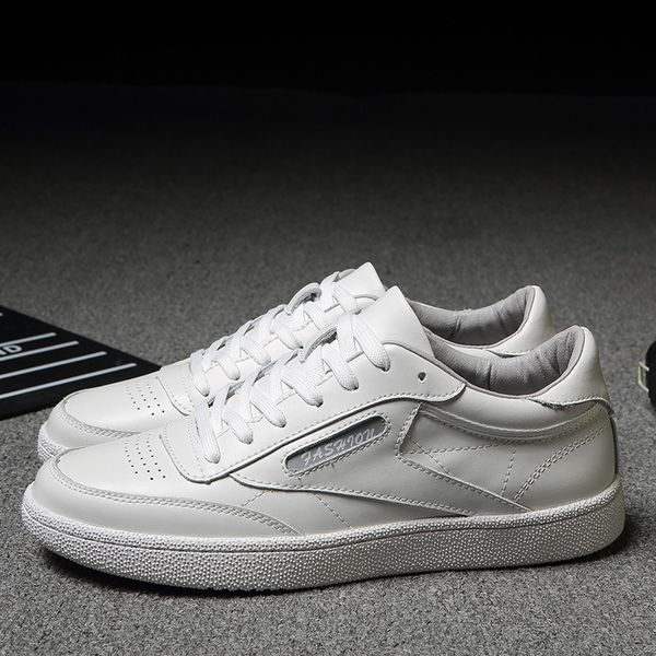 sneakers 2020 spring autumn lightweight genuine leather men's flats leisure trend korean version solid white men casual shoes, Black
sneakers 2020 spring autumn lightweight genuine leather men's flats leisure trend korean version solid white men casual shoes, Black