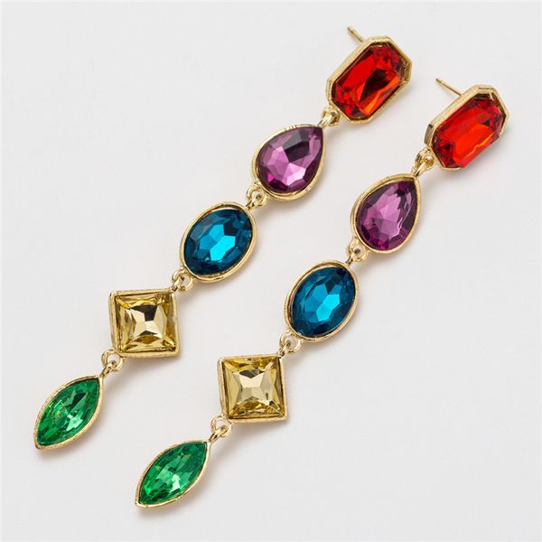 2020 new summer fashion multi-layer acrylic long geometric earrings retro fashion popular holiday party female earrings, Silver
2020 new summer fashion multi-layer acrylic long geometric earrings retro fashion popular holiday party female earrings, Silver