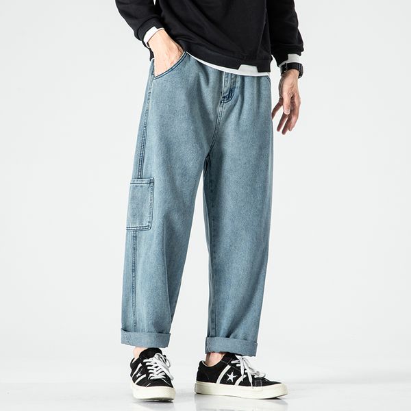 jeans men loose wide leg trousers plus size 5xl trendy korean style all-match harajuku new solid simple ulzzang mens daily solid, Blue
jeans men loose wide leg trousers plus size 5xl trendy korean style all-match harajuku new solid simple ulzzang mens daily solid, Blue