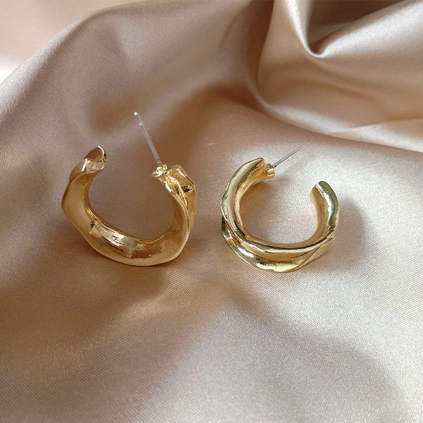 hoop & huggie fashion 2021 simple c shaped metal round earrings korean small circle statement hoops jewelry pendientes, Golden;silver
hoop & huggie fashion 2021 simple c shaped metal round earrings korean small circle statement hoops jewelry pendientes, Golden;silver