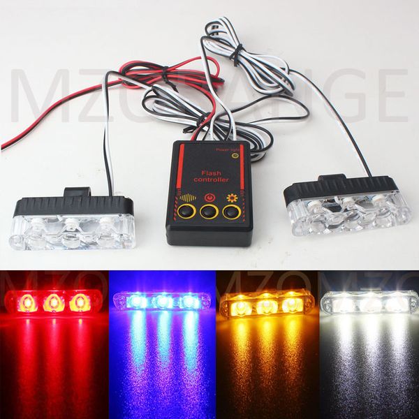 2x3 led car-styling ambulance light car truck emergency lamp flashing firemen lights dc 12v auto strobe warning day light
2x3 led car-styling ambulance light car truck emergency lamp flashing firemen lights dc 12v auto strobe warning day light
