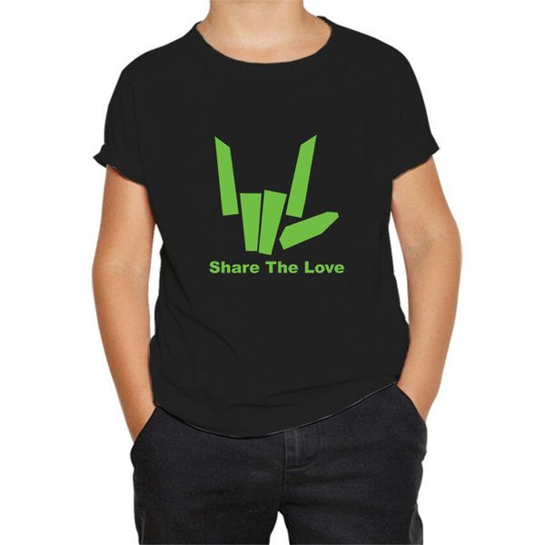 share the love funny random meme kids t-shirt stl-kid-0002 light tee shirt