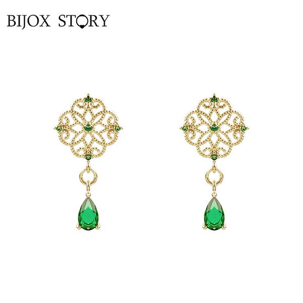 bijox story vintage 925 sterling silver earrings with water drop shape emerald gemstones earrings for women fine jewelry wedding
bijox story vintage 925 sterling silver earrings with water drop shape emerald gemstones earrings for women fine jewelry wedding