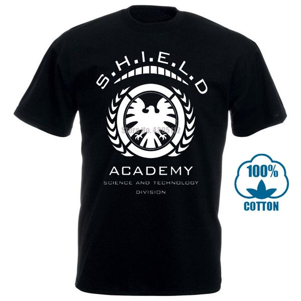 2020 summer cool men tee shirt mens shield academy t shirt funny t shirt 031984