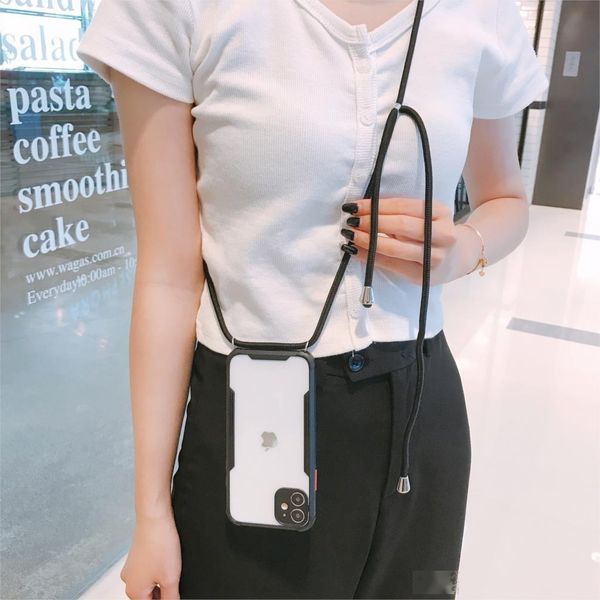 necklace lanyard phone case for iphone 11 pro xs max x xr se 2020 7 8 plus strap cord chain shoulder rope clear cover
necklace lanyard phone case for iphone 11 pro xs max x xr se 2020 7 8 plus strap cord chain shoulder rope clear cover