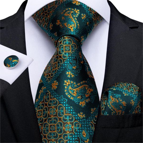 men tie green gold paisley quality wedding tie for men hanky cufflinks silk set dibangu designer business party mj-7297, Black;gray
men tie green gold paisley quality wedding tie for men hanky cufflinks silk set dibangu designer business party mj-7297, Black;gray