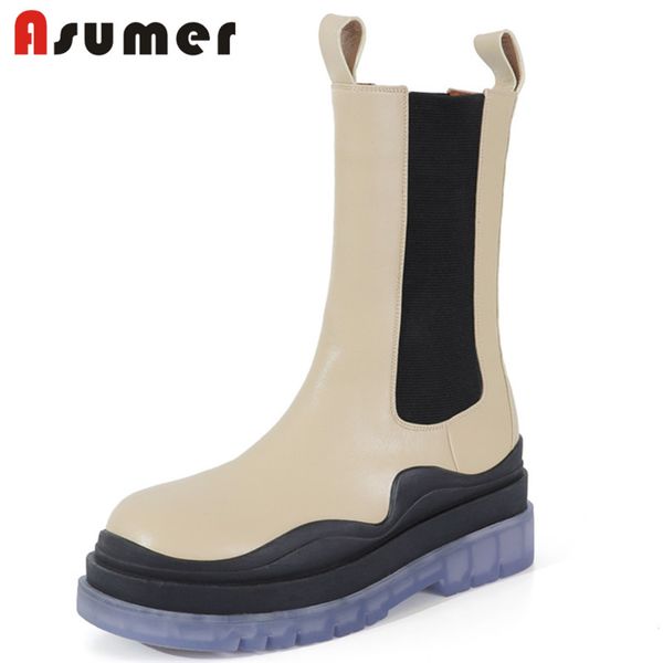 asumer 2020 genuine leather flat platform boots women casual shoes mixed colors fashion punk ankle boots woman, Black
asumer 2020 genuine leather flat platform boots women casual shoes mixed colors fashion punk ankle boots woman, Black