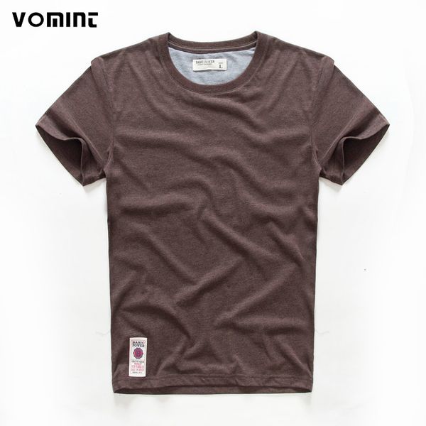 vomint new short sleeve o-neck soft solid cotton elastic breathable men half-sleeved t-shirt 4 color, White;black
vomint new short sleeve o-neck soft solid cotton elastic breathable men half-sleeved t-shirt 4 color, White;black