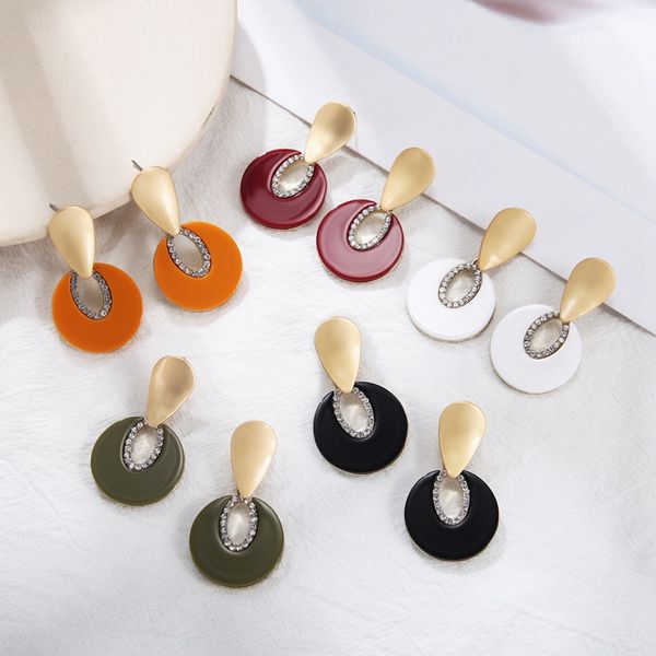 match-right new korean big acrylic drop earrings for women 2020 jewelry fashion round dangle earrings bohemian gift sp1020, Silver
match-right new korean big acrylic drop earrings for women 2020 jewelry fashion round dangle earrings bohemian gift sp1020, Silver