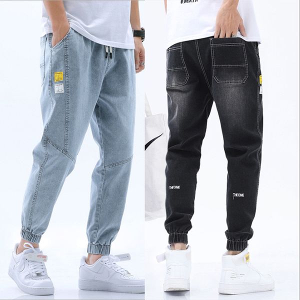 men's jeans factory direct selling summer boys and girls loose corset harun capris korean thin pants, Blue
men's jeans factory direct selling summer boys and girls loose corset harun capris korean thin pants, Blue