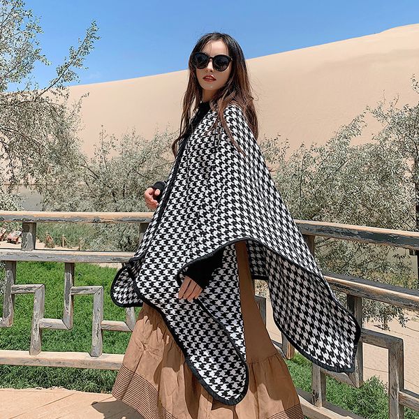 scarves 2021 hijab for women in winter with little thousand bird shaped split cape, cashmere like warm desert tourism po, Blue;gray
scarves 2021 hijab for women in winter with little thousand bird shaped split cape, cashmere like warm desert tourism po, Blue;gray