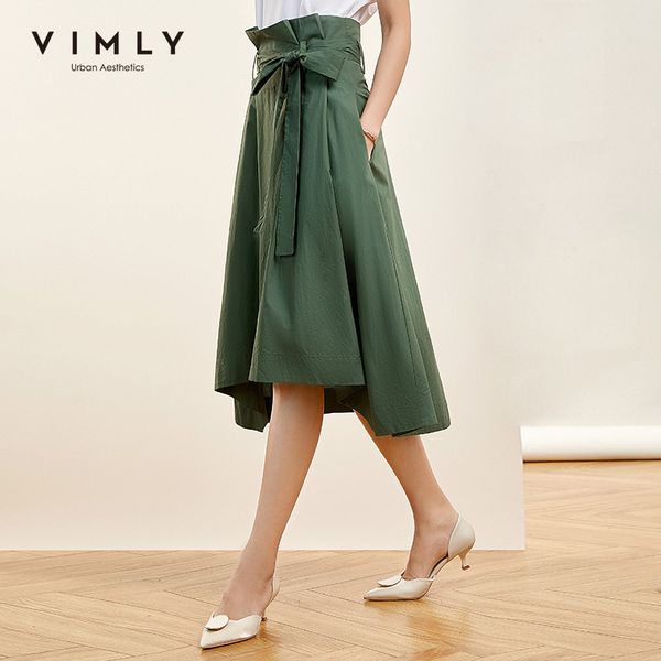 vimly pleated skirt for women summer vintage high waist bow asymmetry belt solid party skirts female f1311, Black
vimly pleated skirt for women summer vintage high waist bow asymmetry belt solid party skirts female f1311, Black