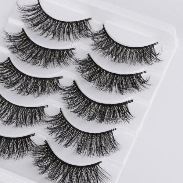 5 pairs makeup 3d messy long false eyelashes handmade wispy crisscross fluffy lashes natural long volume fake eye lashes
5 pairs makeup 3d messy long false eyelashes handmade wispy crisscross fluffy lashes natural long volume fake eye lashes