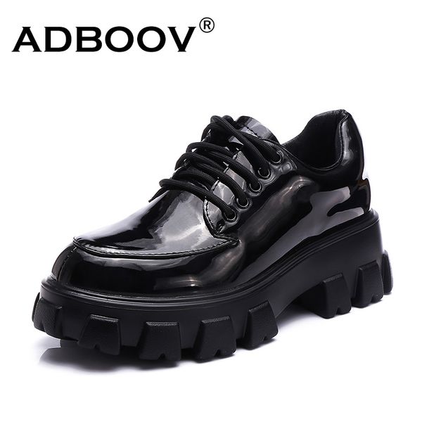 adboov patent leather flat platform shoes women lace up round toe black leather casual shoes woman schoenen vrouw
adboov patent leather flat platform shoes women lace up round toe black leather casual shoes woman schoenen vrouw