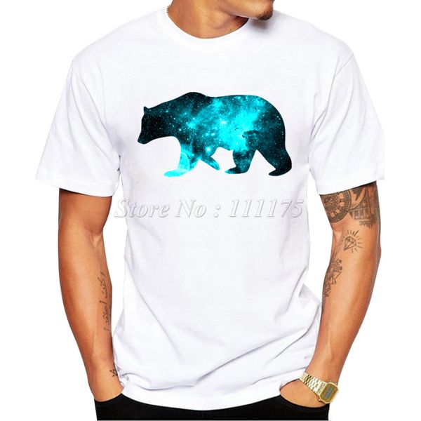 2019 men's summer hipster galaxy bear design t shirt popular customized printed fashion tees
2019 men's summer hipster galaxy bear design t shirt popular customized printed fashion tees