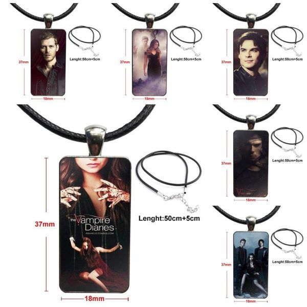 for girls gift the vampire diaries rose jewelry with steel plated glass cabochon choker long pendant rectangle necklace, Silver
for girls gift the vampire diaries rose jewelry with steel plated glass cabochon choker long pendant rectangle necklace, Silver