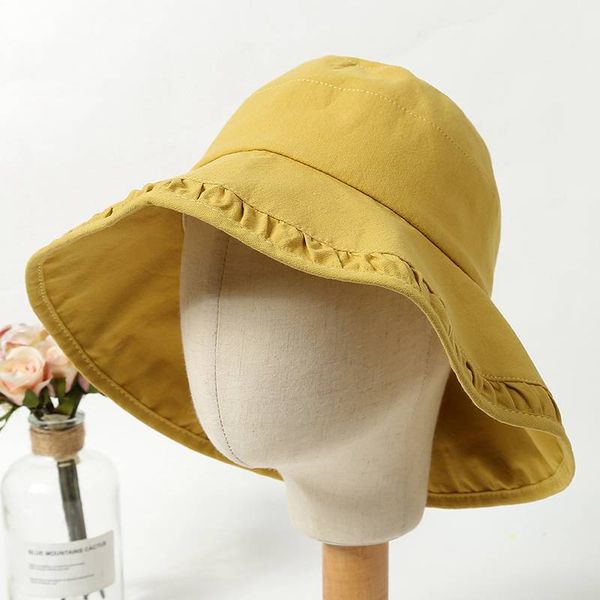 myzoper 2020 fashion new casual solid color korean version fisherman's hat fold spring summer outdoor women's hat cap, Blue;gray
myzoper 2020 fashion new casual solid color korean version fisherman's hat fold spring summer outdoor women's hat cap, Blue;gray