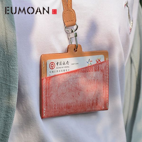 handmade leather retro leather lanyard card cover, document card cover, bus men's and women's bag, Brown;gray
handmade leather retro leather lanyard card cover, document card cover, bus men's and women's bag, Brown;gray