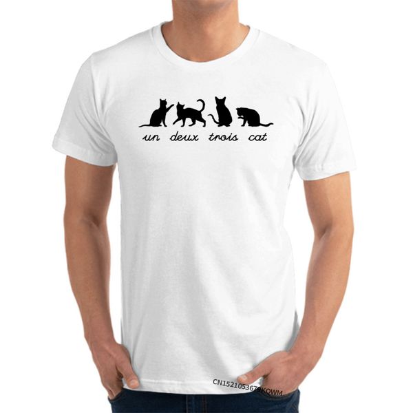un deux trois cat cute funny french pun cat lo shirts print shirts camisas 100% cotton harajuku men t-shirt casual
un deux trois cat cute funny french pun cat lo shirts print shirts camisas 100% cotton harajuku men t-shirt casual