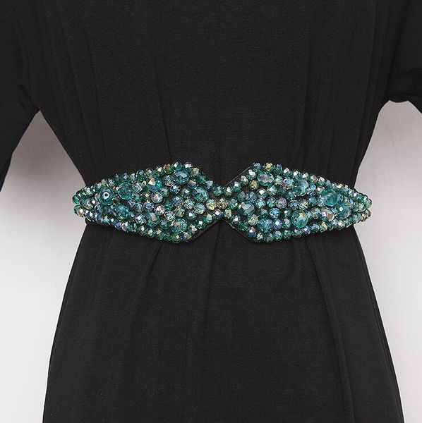 women's runway fashion blingbling rhinestone beaded cummerbunds female dress corsets waistband belts decoration wide belt r2426, Black;brown
women's runway fashion blingbling rhinestone beaded cummerbunds female dress corsets waistband belts decoration wide belt r2426, Black;brown