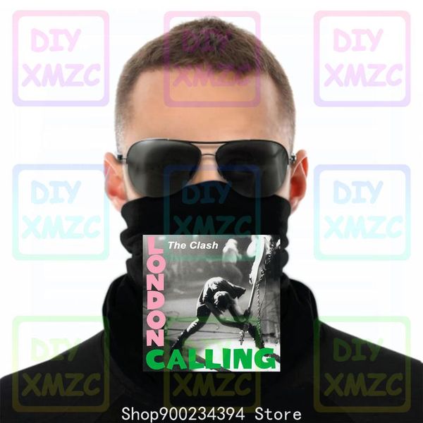 scarves the clash london calling black bandana, Blue;gray
scarves the clash london calling black bandana, Blue;gray