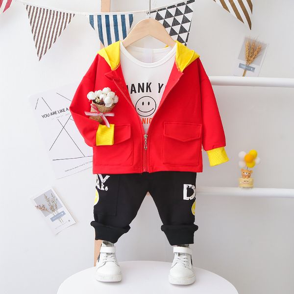children's boy clothes camouflage baby suit hooded casual + pants sports children's three-piece jacket baby gift newborn boy, White
children's boy clothes camouflage baby suit hooded casual + pants sports children's three-piece jacket baby gift newborn boy, White